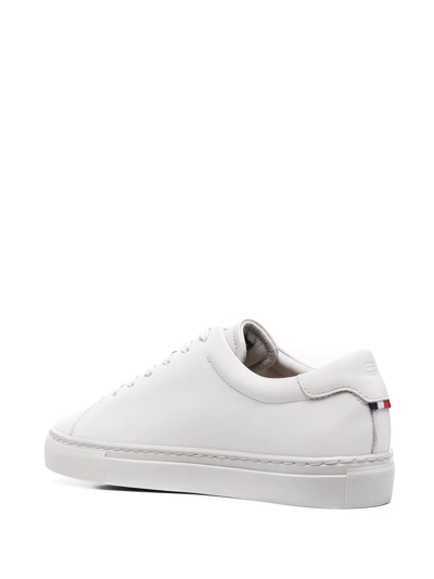 Shop Tommy Hilfiger Elevated Crest Low-top Sneakers In Grau