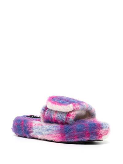 Duoltd Volume Check Slippers In Violett