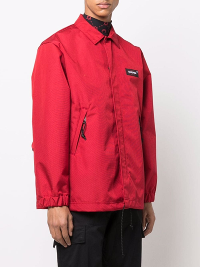 Shop Undercover X Eastpak Long-sleeve Shirt Jacket In Rot