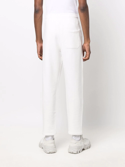 Golden Goose Star Print Track Pants In Weiss