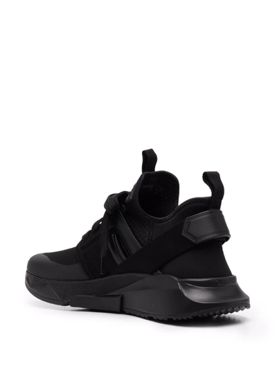 Shop Tom Ford Jago Low-top Sneakers In Schwarz