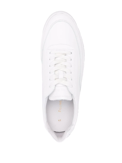 Filling Pieces Branded Heel-counter Sneakers In Weiss