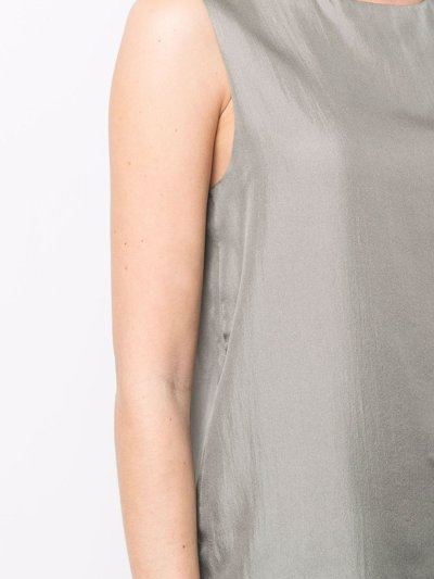 Fabiana Filippi Boat-neck Blouse In Grün
