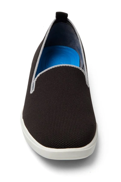 Shop Adam Tucker Sporty Slip-on Shoe In Black Engineered Mesh