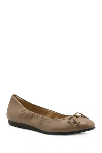 Shop Mootsies Tootsies Cameo Ballet Flat In Sand-sm