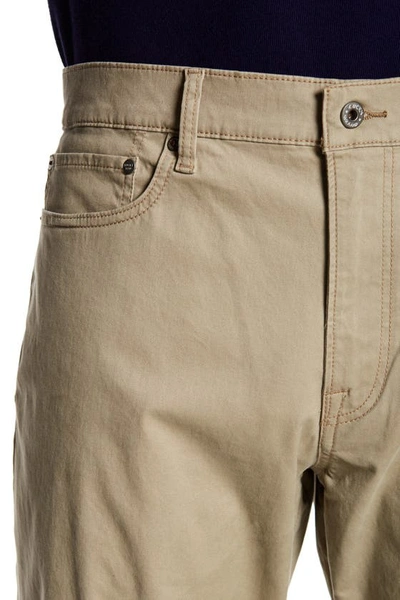 Shop Lucky Brand 121® Heritage Slim Straight Leg Pants In Sandstone - S7s