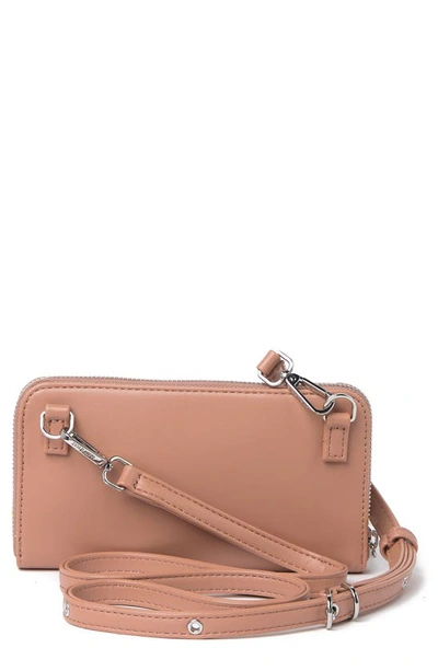 Shop Matt And Nat Loom Crossbody Wallet In Cafe