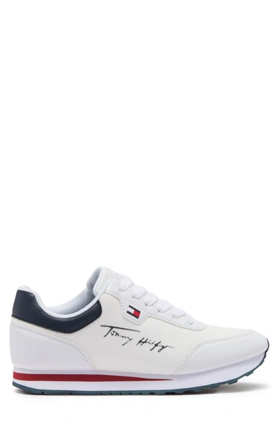 Tommy Hilfiger Fine Sport Sneaker In White1/white/navy2015
