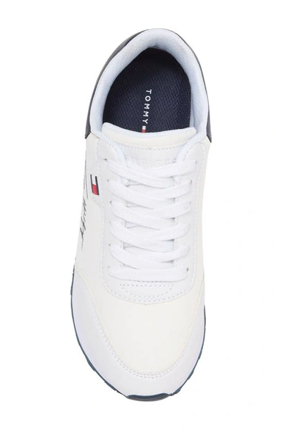 Tommy Hilfiger Fine Sport Sneaker In White1/white/navy2015