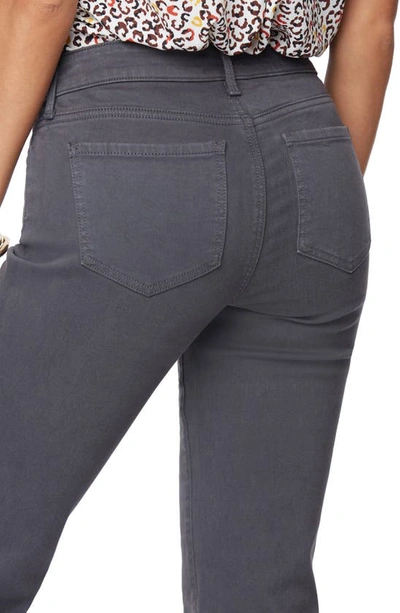 Shop Nydj Marilyn Straight Leg Stretch Jeans In Vintage Pewter