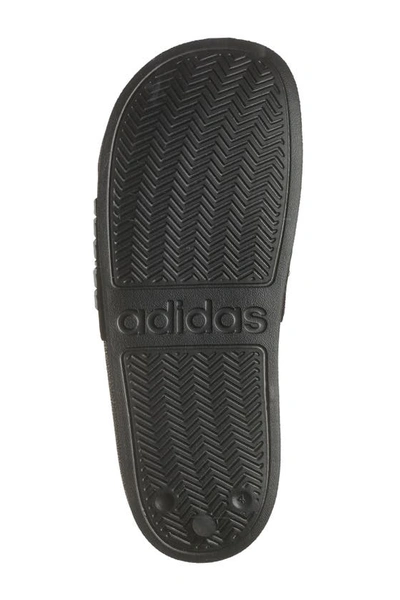 Shop Adidas Originals Adilette Shower Slide Sandal In Cblack/ftw