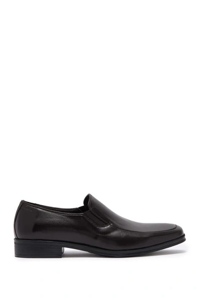 Shop Bruno Magli Pitto Leather Loafer In Dk Brown Leather