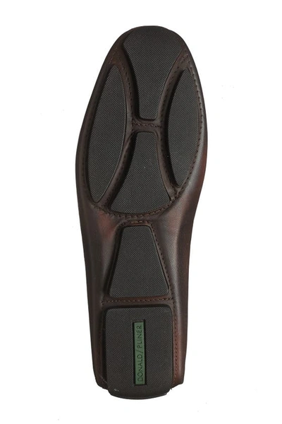 Donald Pliner Victor Leather Driver Loafer In Cognac