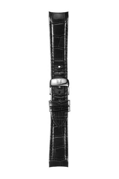 Tissot Couturier Embossed Leather Strap Watch, 32mm