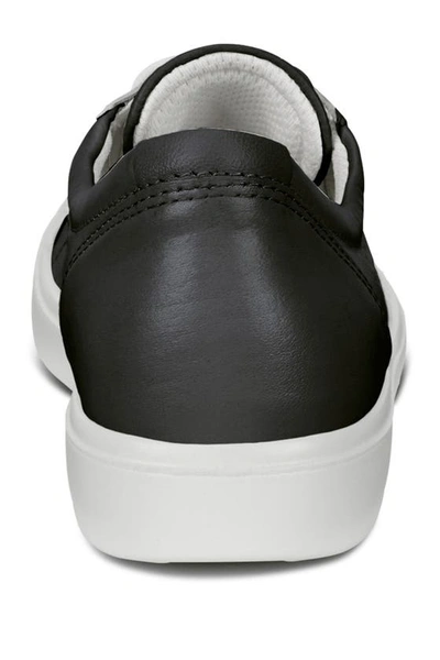 Shop Ecco Soft Sneaker In Black Emkay