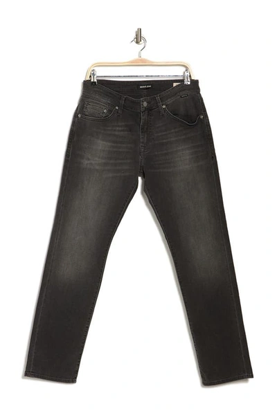 Shop Mavi Marcus Grey Jeans In Grey Distressed New York