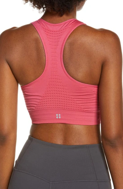 Shop Sweaty Betty Stamina Sports Bra In Tayberry Pink