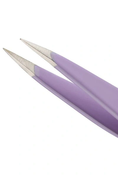 Shop Tweezerman Mini Slant Oval & Point Tweezer Combo Set In Multi