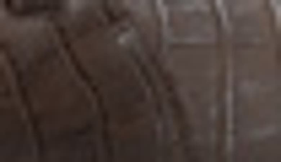 Easy Street Cinnamon Womens Man Made Slip On Penny Loafers In Brown Croco
