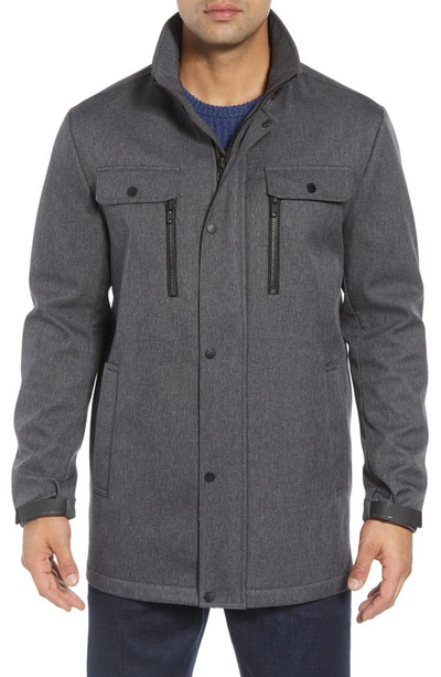 Shop Marc New York Doyle Soft Shell Jacket In Grey