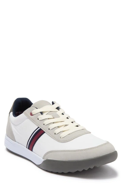 Shop Ben Sherman Pacer Old School Jogger Sneaker In White / W87