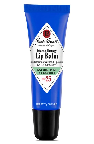 Shop Jack Black Intense Therapy Lip Balm Spf 25 In Natural Mint