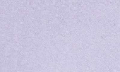 Shop Topshop Raglan Short Sleeve Crop Top In Lilac