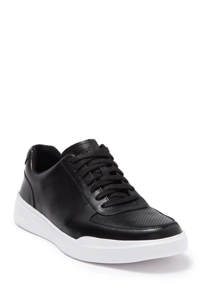 Cole Haan Men's Grand Crosscourt Modern Perf Sneaker Men's Shoes In Black