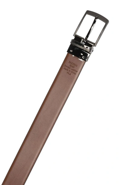 Original Penguin Shanghai Buckle Belt In Black