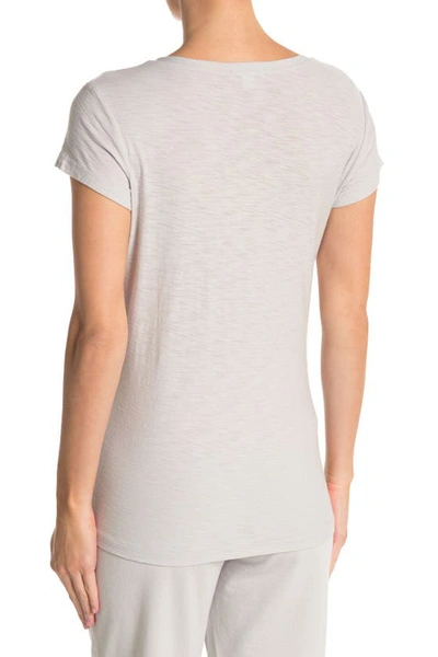 Shop James Perse Deep V-neck T-shirt In Sul