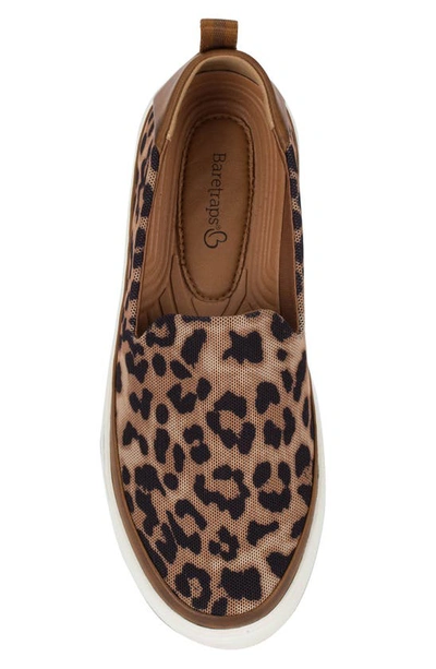 Baretraps Nevin Platform Slip-on Sneaker In Auburn