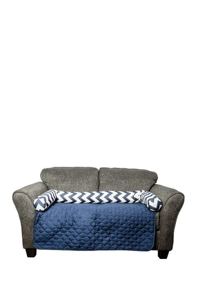 Shop Duck River Textile Navy Fubba Reversible Pet Bed & Sofa Cover