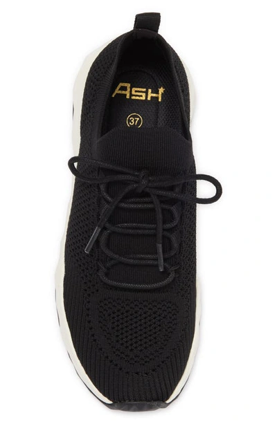 Shop Ash Skate Sock Sneaker In Black