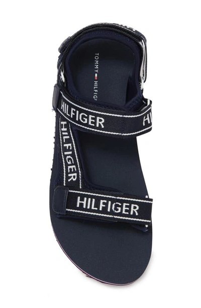 Tommy Hilfiger Xz Plush Neoprene Sandal In Marine white marine ModeSens