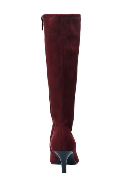 Shop Impo Noland Stretch Tall Dress Boot In Vino