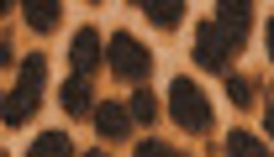 Amicale Cashmere Animal Print Gloves In Camel Multi