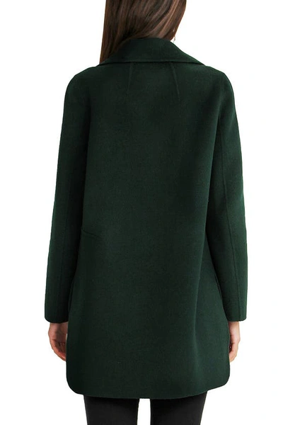 Belle & Bloom Ex-boyfriend Wool Blend Oversized Jacket In Dark Green