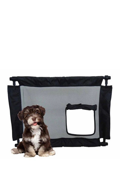 Shop Petkit Black Porta-gate Travel Collapsible & Adjustable Folding Pet Cat Dog Gate