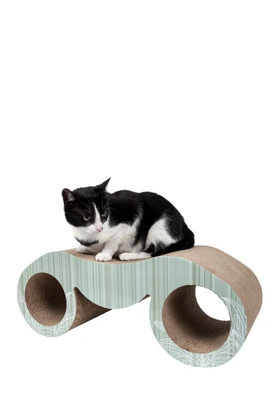 Shop Petkit White Binocular Ultra Premium Modern Exquisite Contoured Cat Scratcher