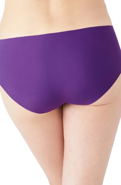 Shop B.tempt'd By Wacoal B.bare Hipster Panties In Grape Royale
