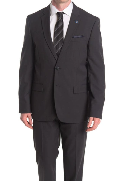 Shop Ben Sherman Burge Dark Gray Two Button Notch Lapel Suit Separate Jacket In Grey