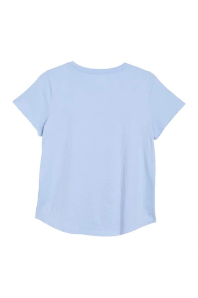 Shop Madewell Vintage Crewneck Cotton T-shirt In City Blue