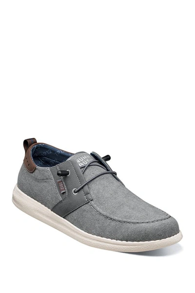 Shop Nunn Bush Brewski Moc Toe Shoe In Gray Multi