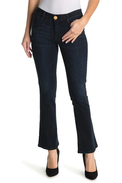 Democracy Ab Tech Cropped Flare Jeans In In-indigo