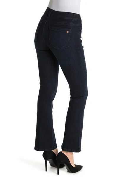 Democracy Ab Tech Cropped Flare Jeans In In-indigo