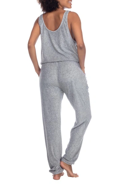 Honeydew Intimates Just Chillin' Jumpsuit In Heather Grey