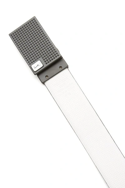 Pga Tour Logo Plaque Belt In Black