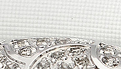 Porsamo Bleu Liza Topaz Stone Automatic Watch, 38mm X 44mm In Silver White