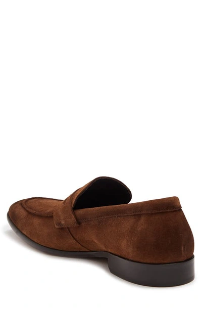 Shop To Boot New York Nova Penny Loafer In Moss Sienna