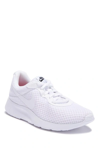 Shop Nike Tanjun Sneaker In 110 White-white